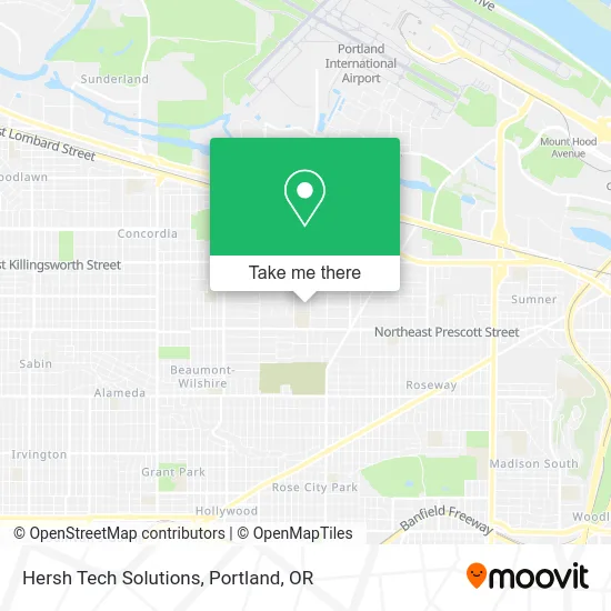 Hersh Tech Solutions map