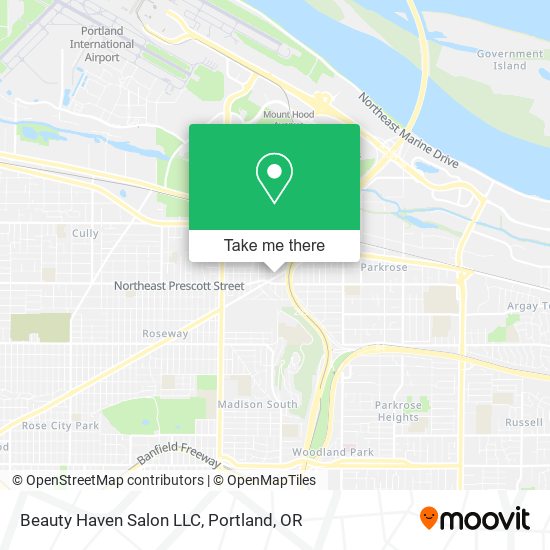 Beauty Haven Salon LLC map