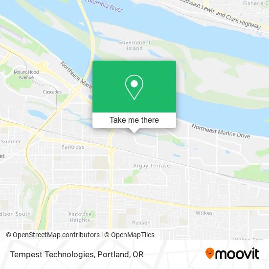 Tempest Technologies map