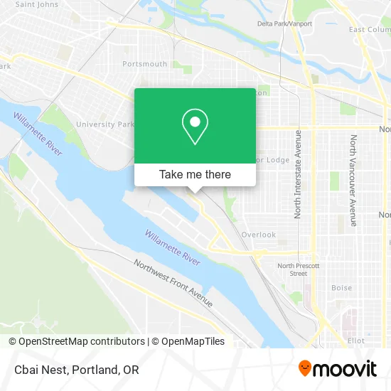 Cbai Nest map