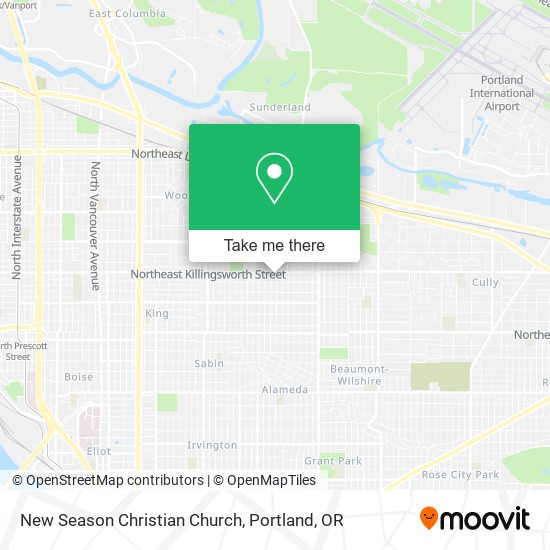 New Season Christian Church map