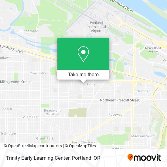 Trinity Early Learning Center map