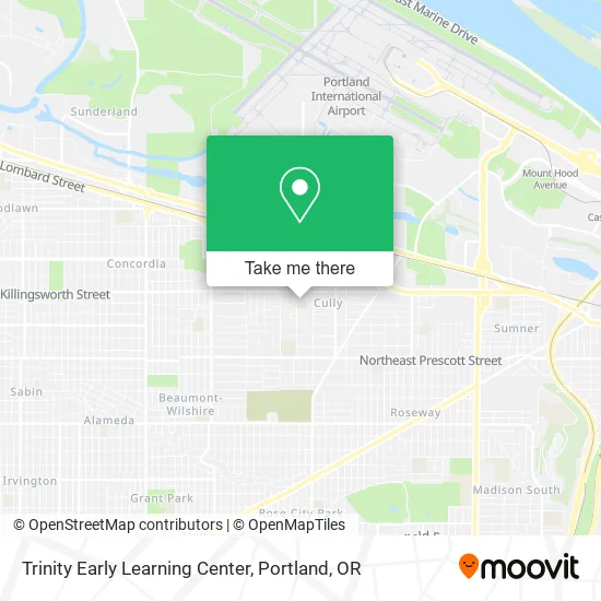 Trinity Early Learning Center map