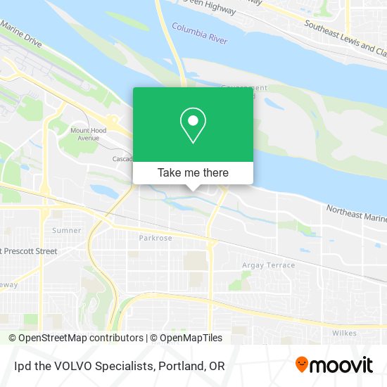 Ipd the VOLVO Specialists map
