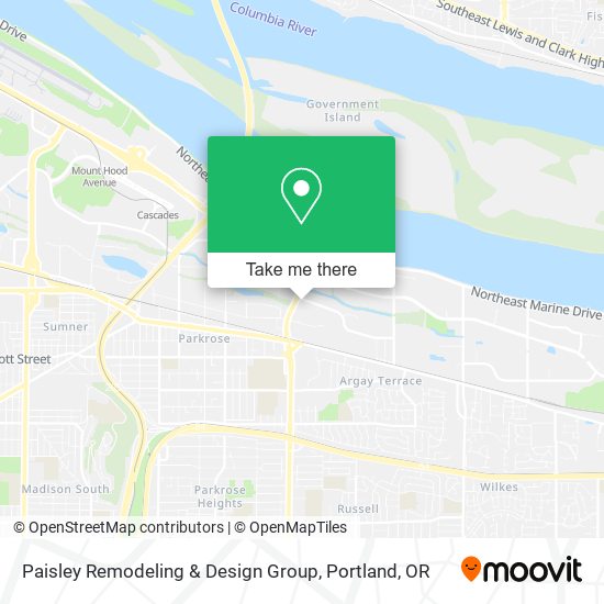 Paisley Remodeling & Design Group map