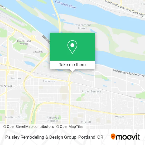 Paisley Remodeling & Design Group map