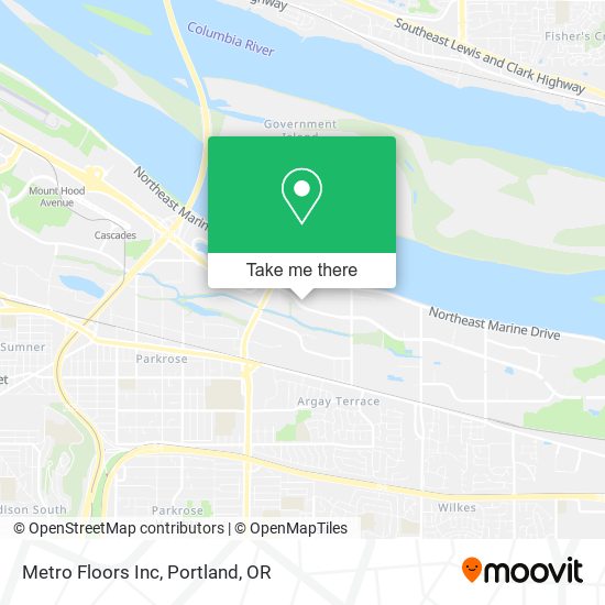 Metro Floors Inc map