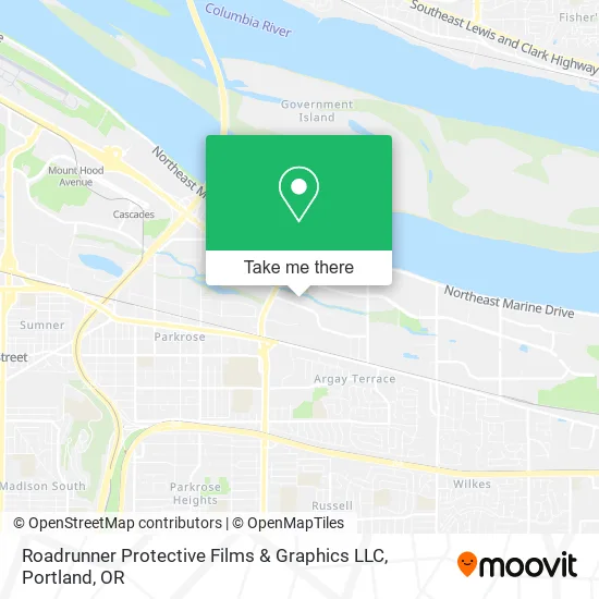 Mapa de Roadrunner Protective Films & Graphics LLC