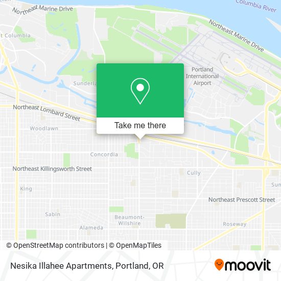 Nesika Illahee Apartments map