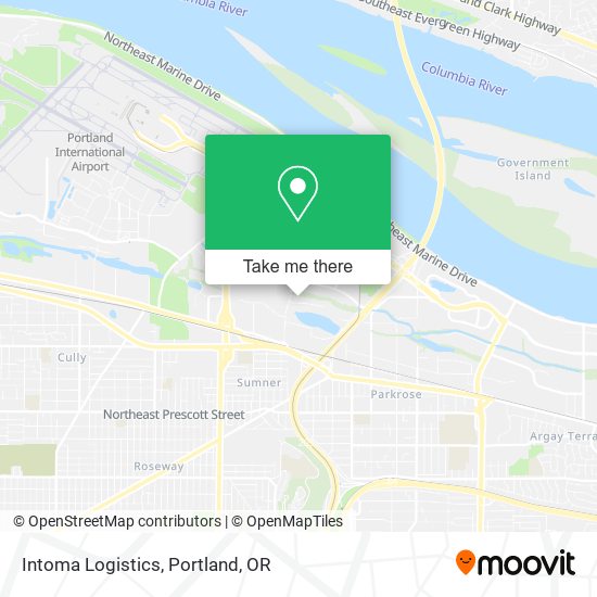 Intoma Logistics map