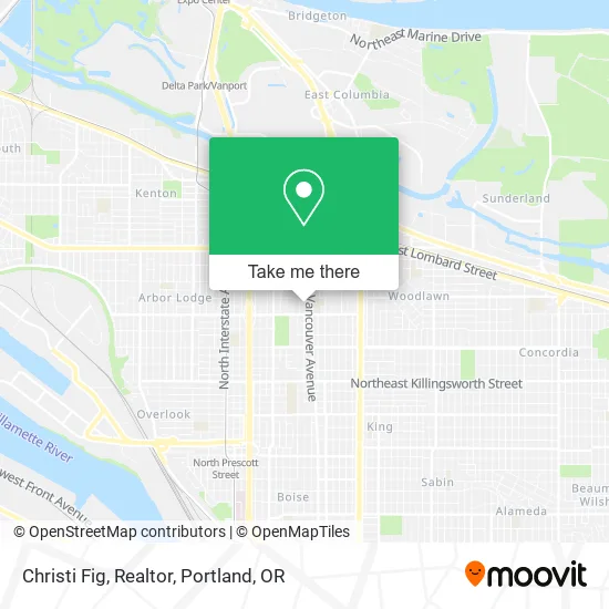Christi Fig, Realtor map