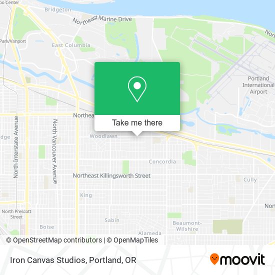 Iron Canvas Studios map
