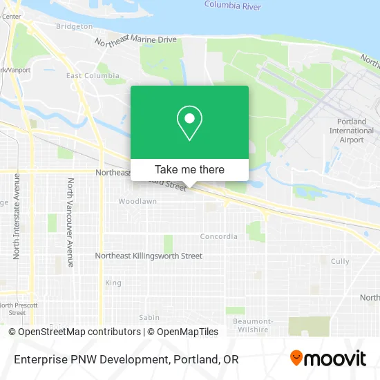 Enterprise PNW Development map