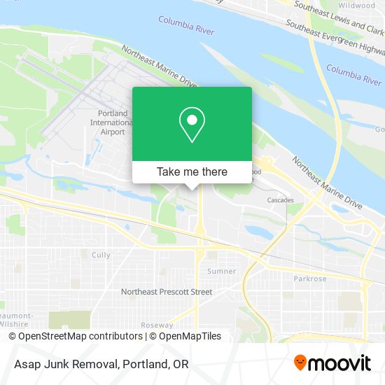 Asap Junk Removal map