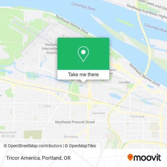 Tricor America map