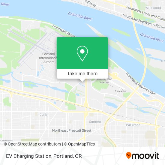 Mapa de EV Charging Station