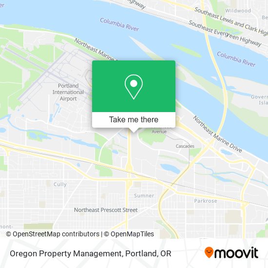 Mapa de Oregon Property Management