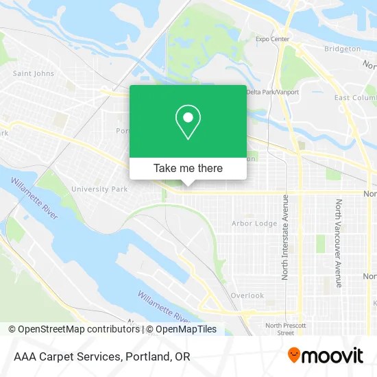 Mapa de AAA Carpet Services