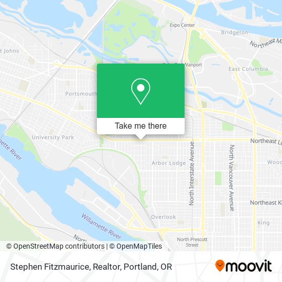 Stephen Fitzmaurice, Realtor map