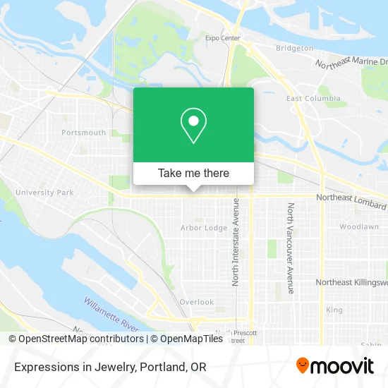 Expressions in Jewelry map