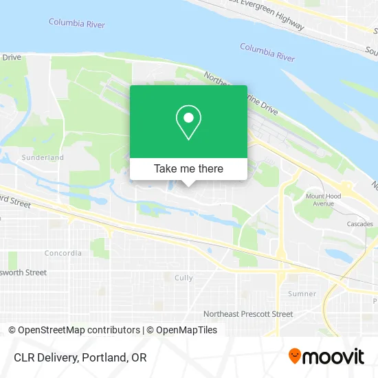 CLR Delivery map