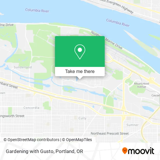 Gardening with Gusto map