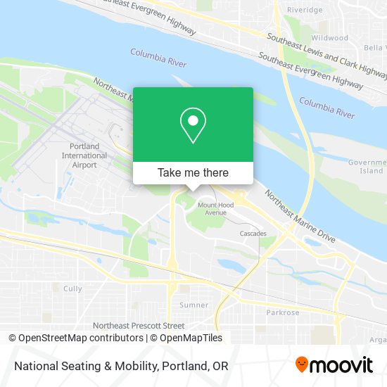 Mapa de National Seating & Mobility