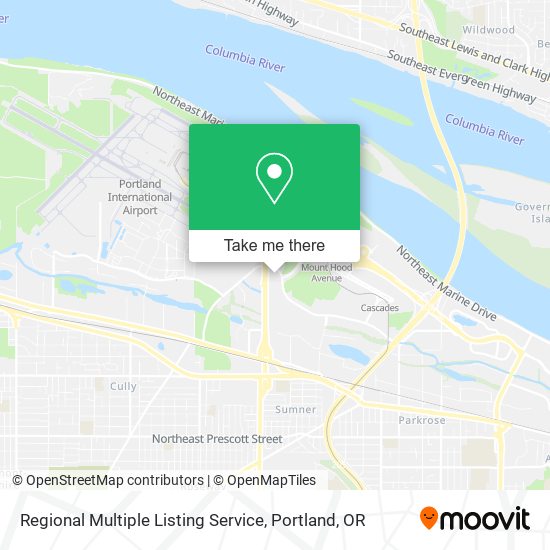 Mapa de Regional Multiple Listing Service