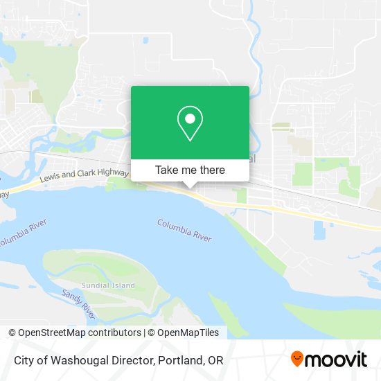 City of Washougal Director map