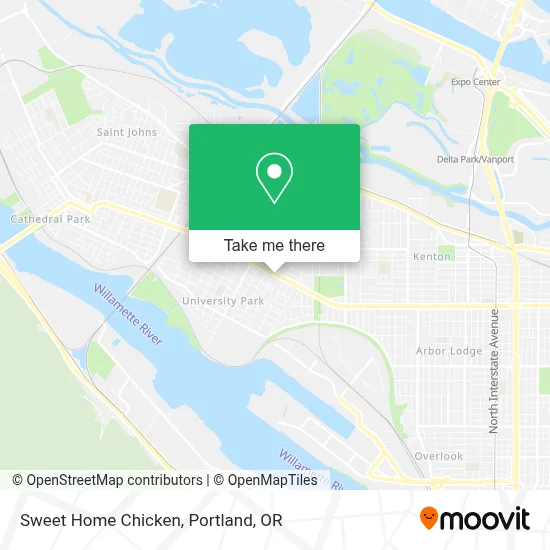 Sweet Home Chicken map