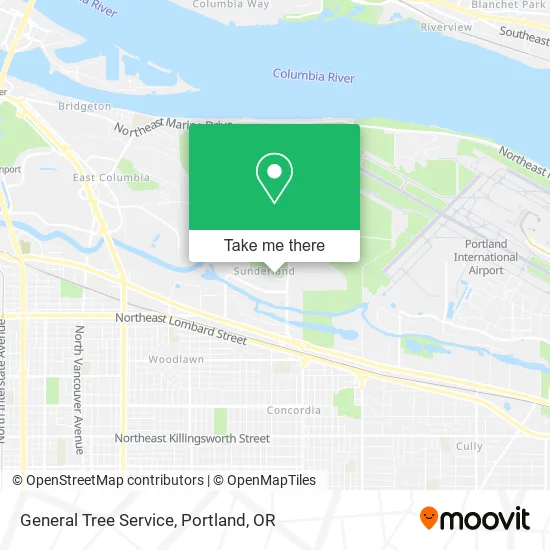 General Tree Service map
