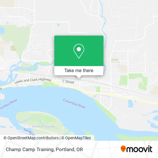 Champ Camp Training map
