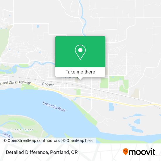 Detailed Difference map