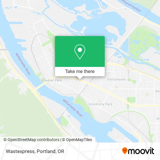 Mapa de Wastexpress