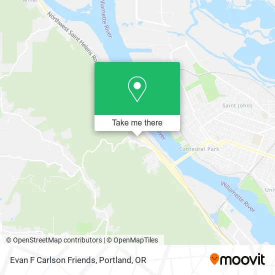 Evan F Carlson Friends map