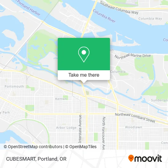 CUBESMART map