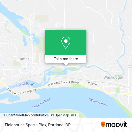 Fieldhouse Sports Plex map
