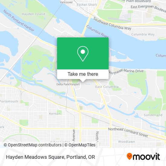 Mapa de Hayden Meadows Square