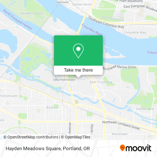 Hayden Meadows Square map