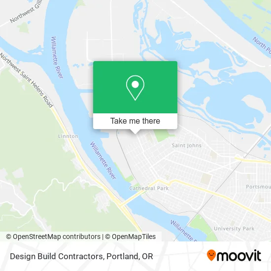 Design Build Contractors map