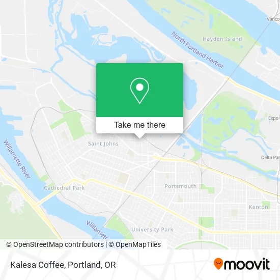 Kalesa Coffee map