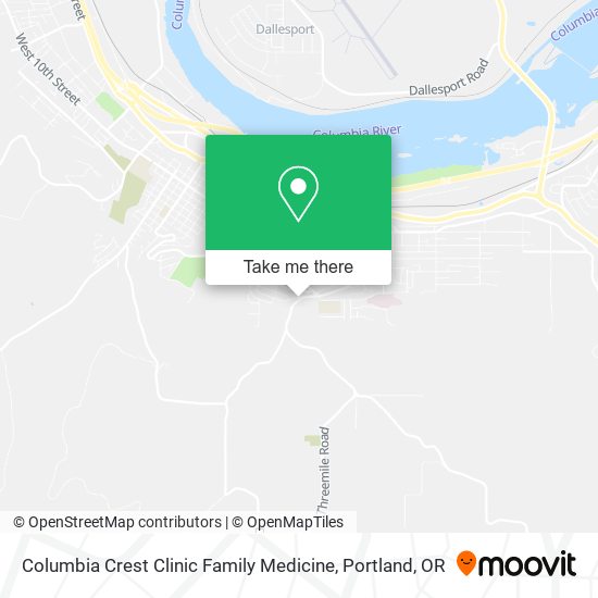 Mapa de Columbia Crest Clinic Family Medicine