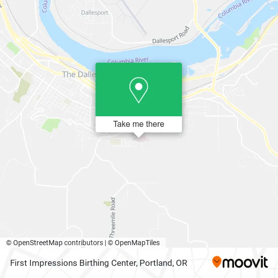First Impressions Birthing Center map