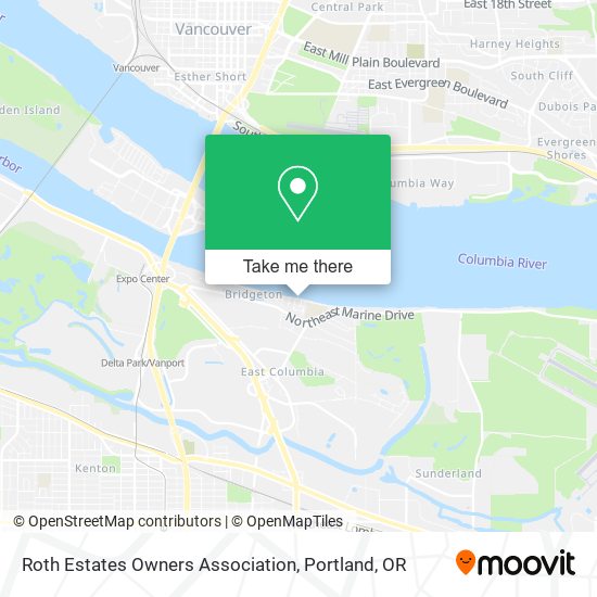 Roth Estates Owners Association map