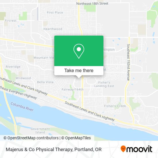 Mapa de Majerus & Co Physical Therapy