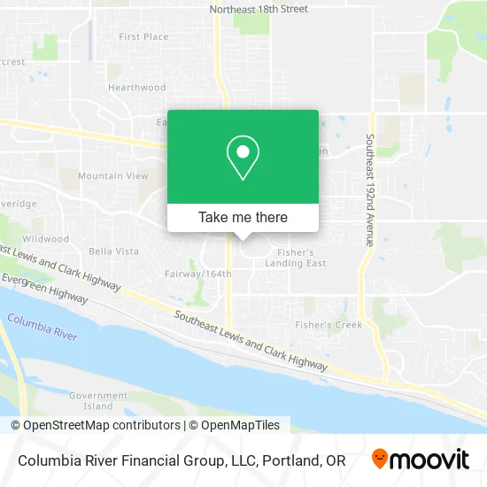Columbia River Financial Group, LLC map