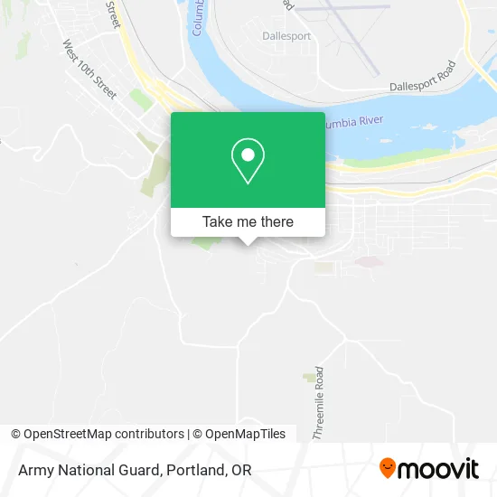 Army National Guard map