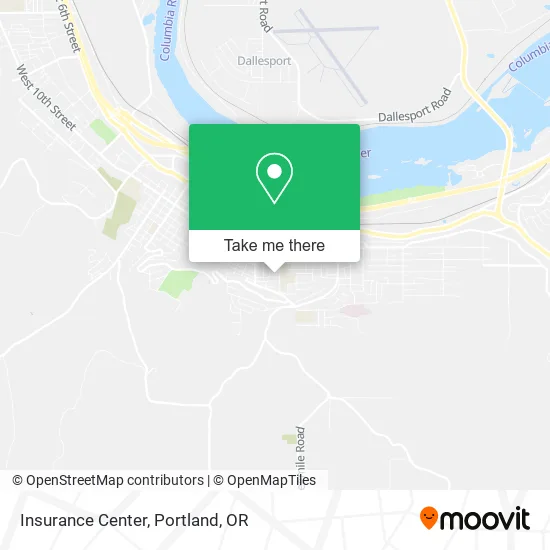 Insurance Center map