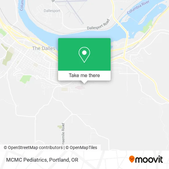 MCMC Pediatrics map