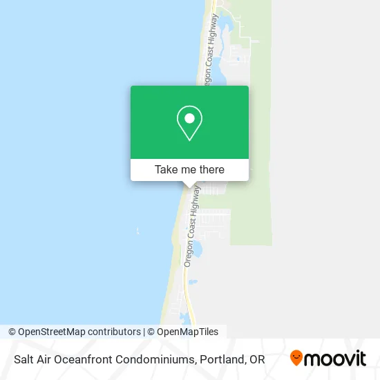 Salt Air Oceanfront Condominiums map